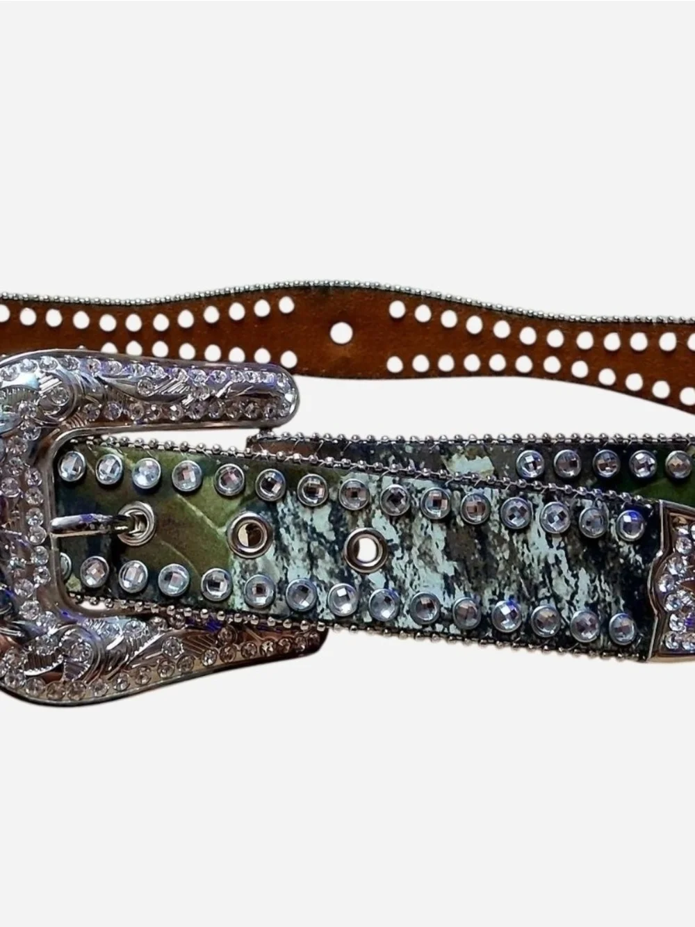 Blazin Roxx Rhinestone Embellished Western Belt